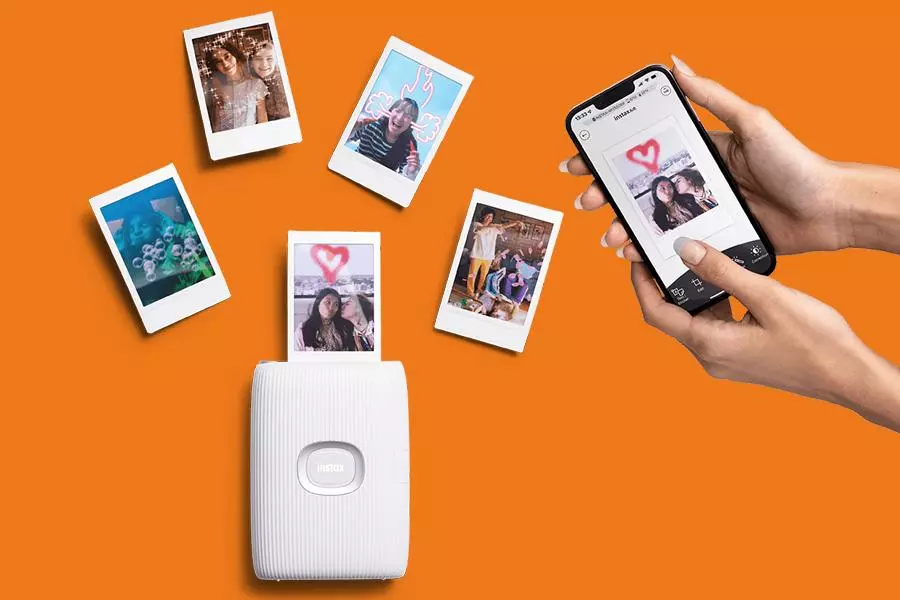 Drukarka fotograficzna Fujifilm Instax mini Link 2 Clay Whitea
